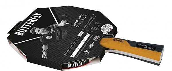 מחבט פינג פונג טניס שולחן בטרפליי BUTTERFLY TIMO BOLL Carbon