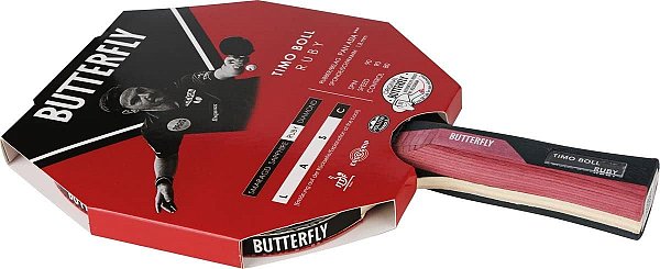 מחבט פינג פונג טניס שולחן בטרפליי BUTTERFLY Timo Boll RUBY דגם BS-898163