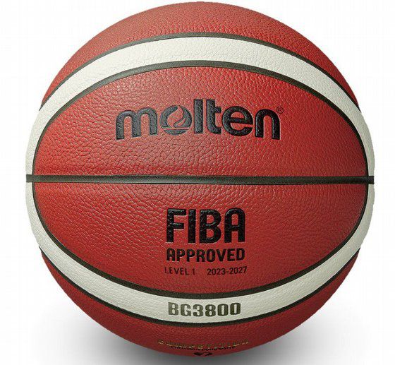 כדור כדורסל 5 עור סינטטי מולטן MOLTEN BG3800 דגם BS-B5G3800