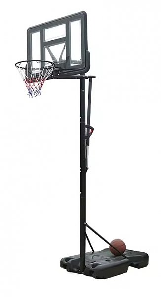 מתקן סל מקצועי מתכוונן עד 3.05 מטר לוח 44 אינץ DUNK PRO M020