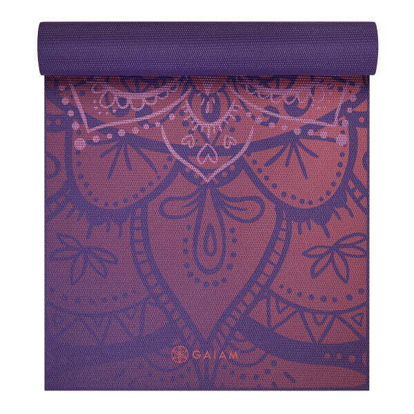 מזרן יוגה פרימיום Gaiam Athenian Rose 6 מ"מ
