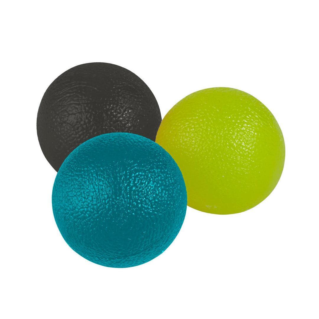 סט 3 כדורי סיליקון Gaiam Hand Therapy Kit