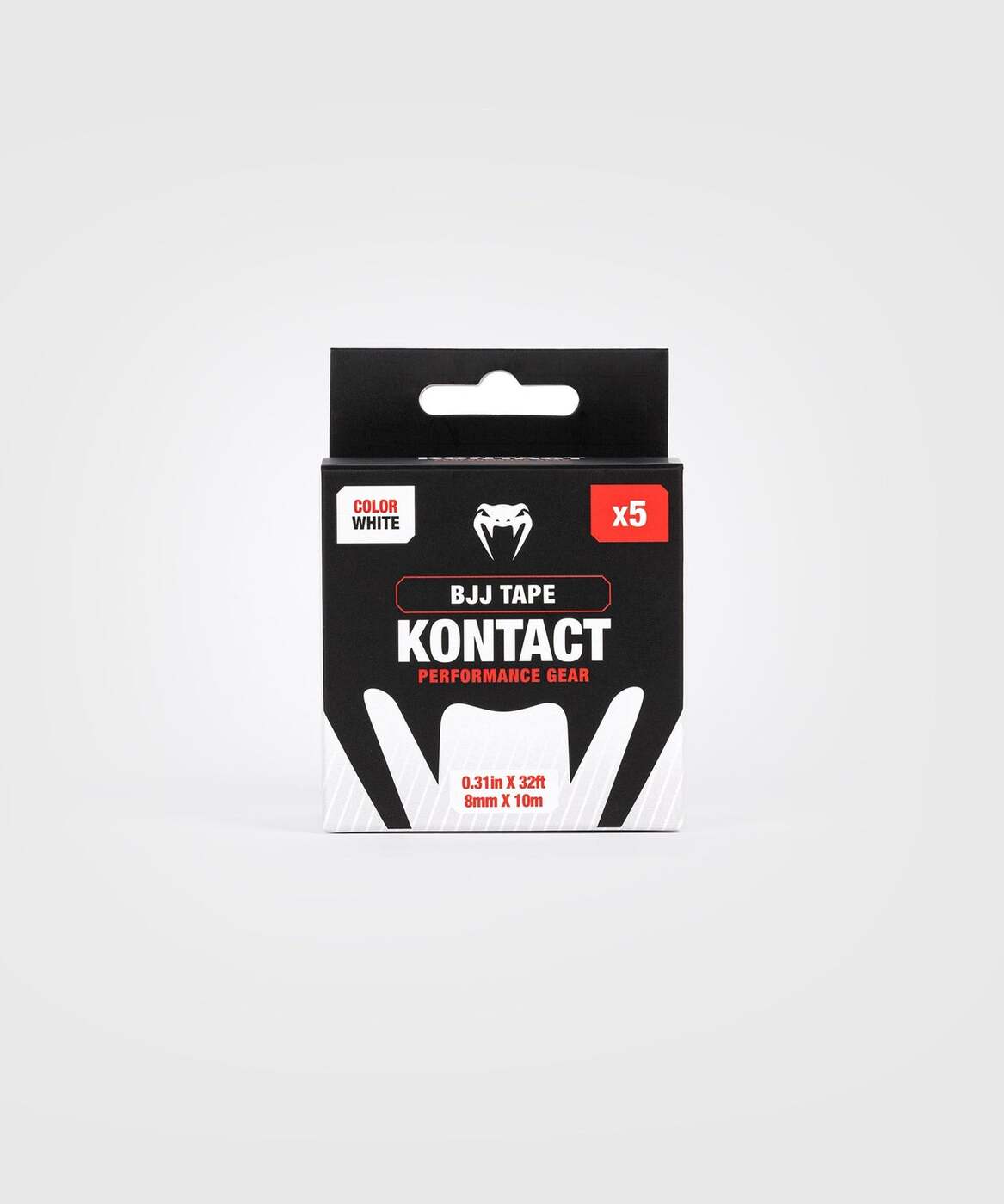 טייפ הגנה לאצבעות Venum Kontact BJJ White/Black