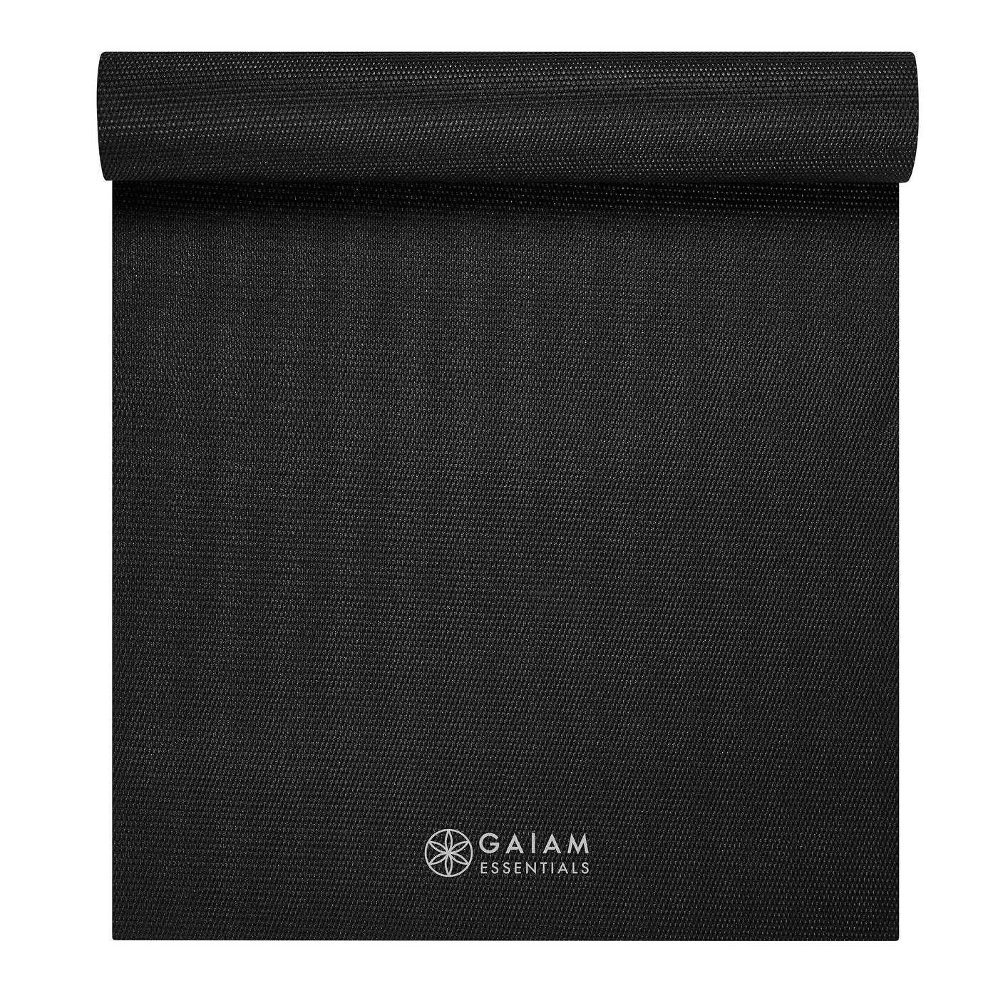 מזרן יוגה Gaiam Essentials 6 מ"מ שחור דגם 0563312