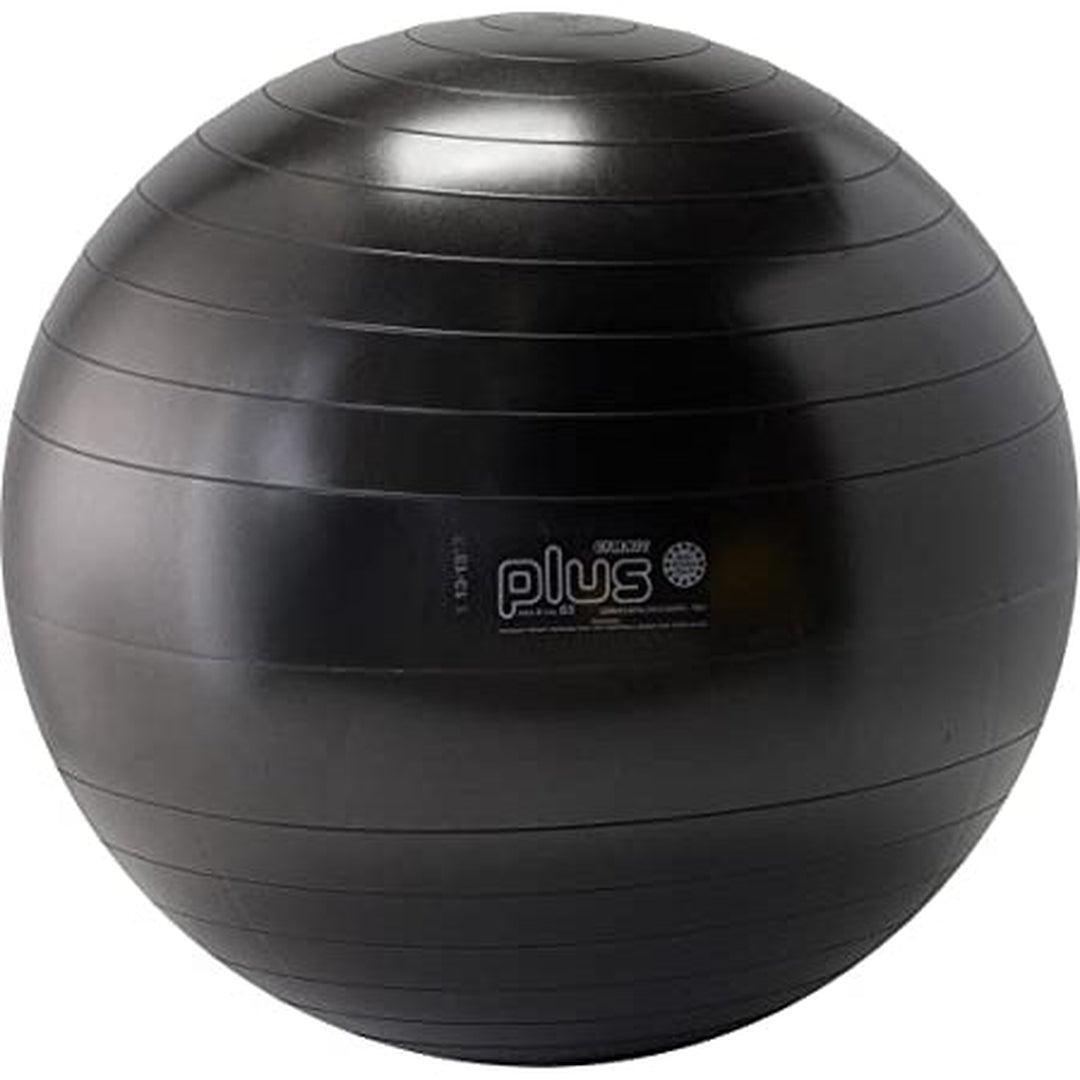 כדור פיזיו Gymnic Plus BRQ שחור 65 ס״מ