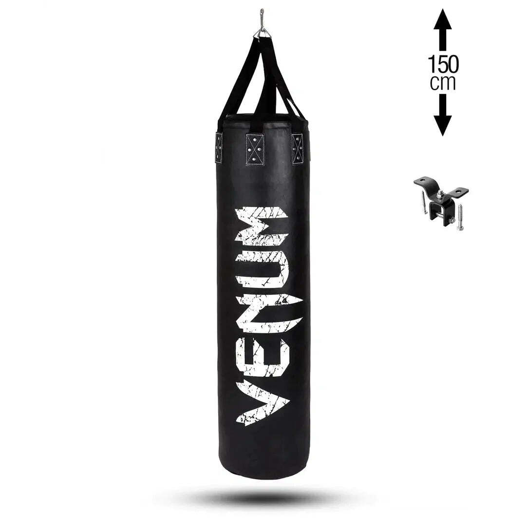 שק איגרוף Venum Challenger שחור-לבן 150 ס"מ