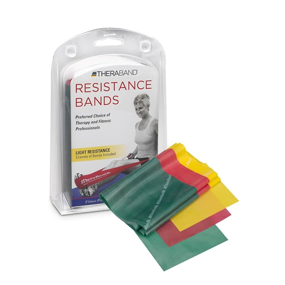 סט 3 גומיות אימון Theraband Resistance Band Beginner Kit