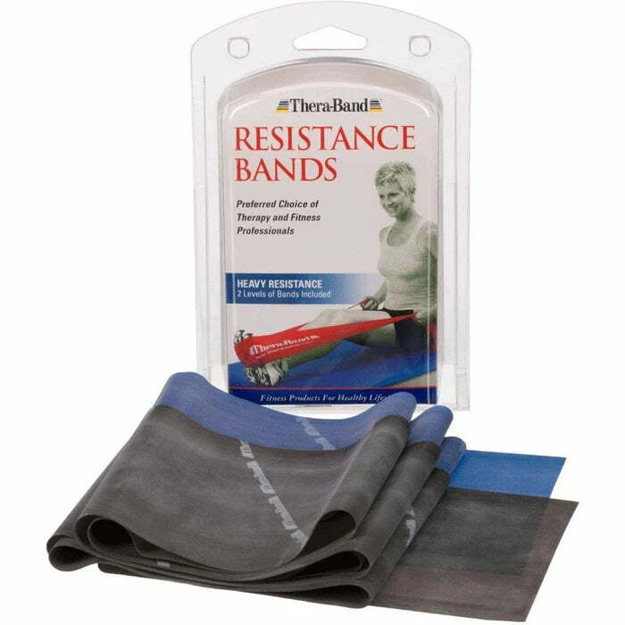 סט 2 גומיות אימון Theraband Resistance Band Advanced Kit