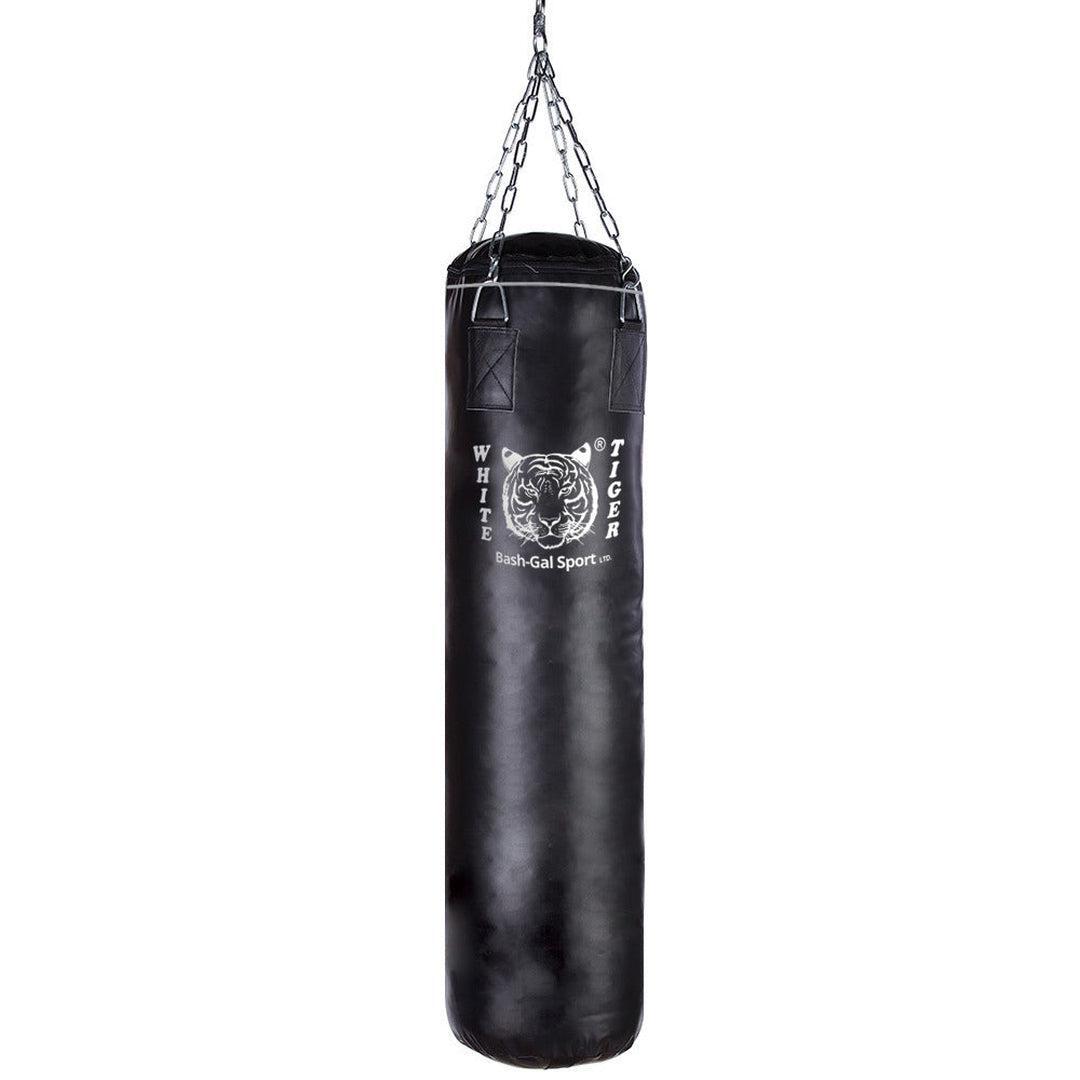 שק איגרוף עור White Tiger Black Leather