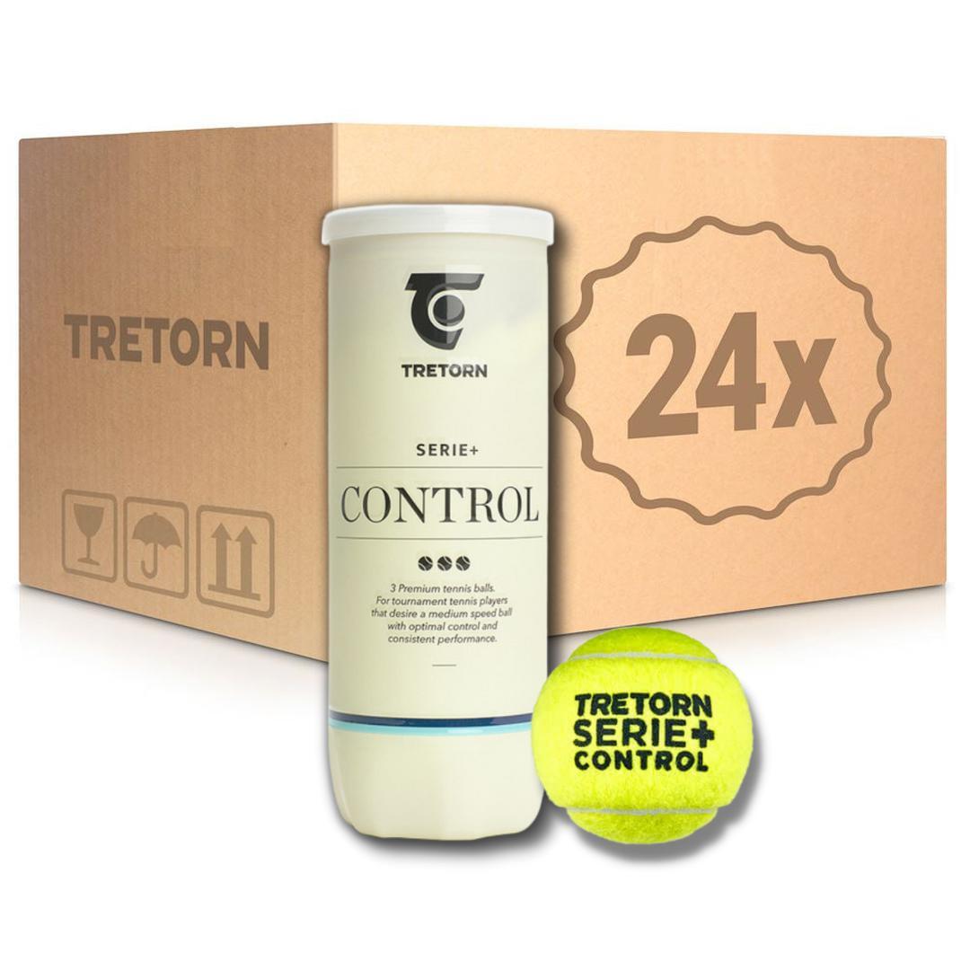 ארגז כדורי טניס Tretorn Serie+ Control 24x3 יח'