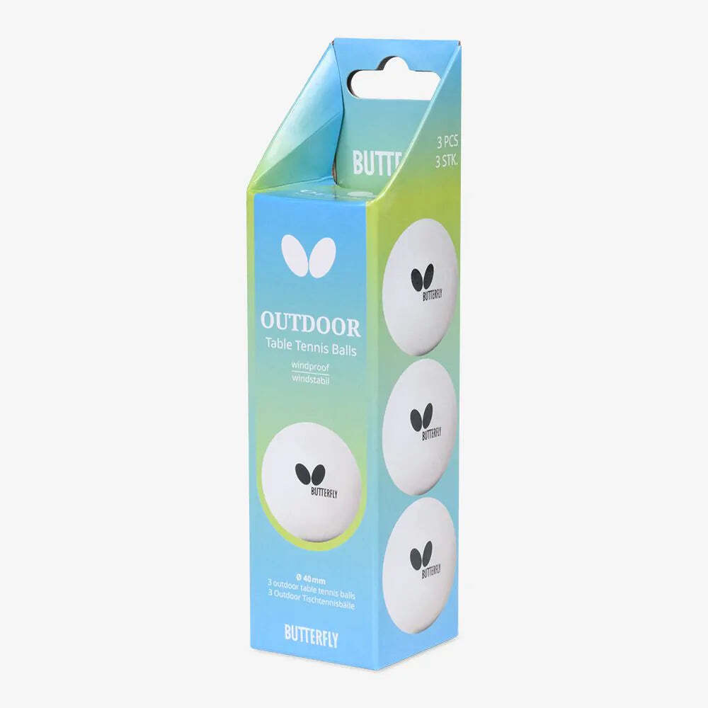 כדורי טניס שולחן לחוץ Butterfly 3 יחידות