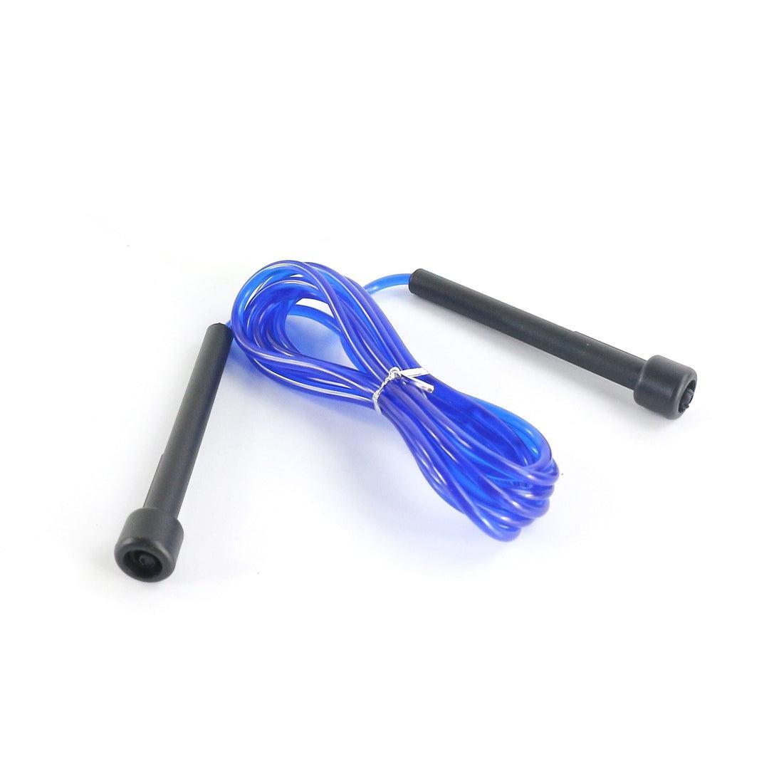 דלגית PVC כחולה במארז שקוף