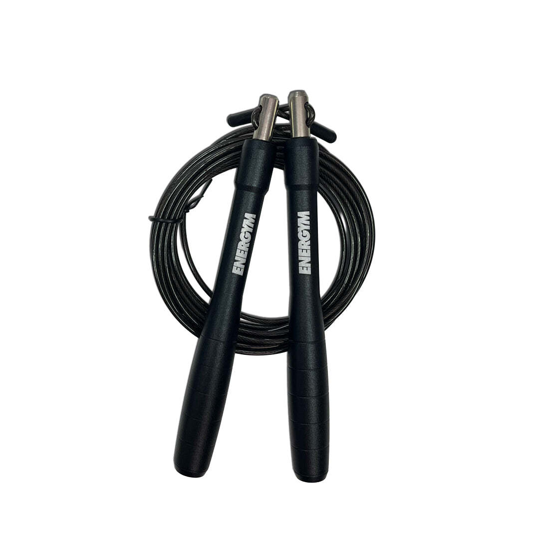 דלגית Speed Rope Energym עם ידיות מתכת