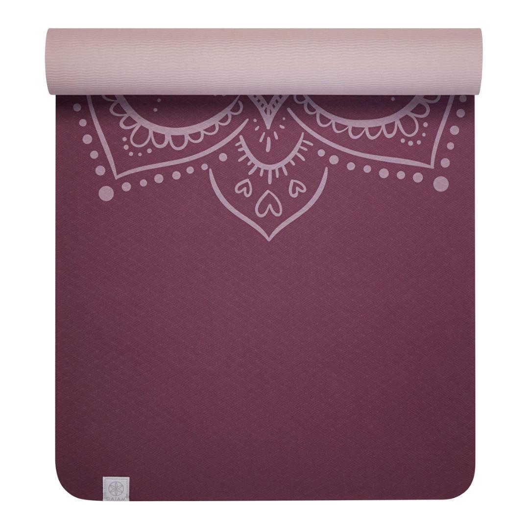 מזרן יוגה 6 מ"מ GAIAM Blush Performance TPE