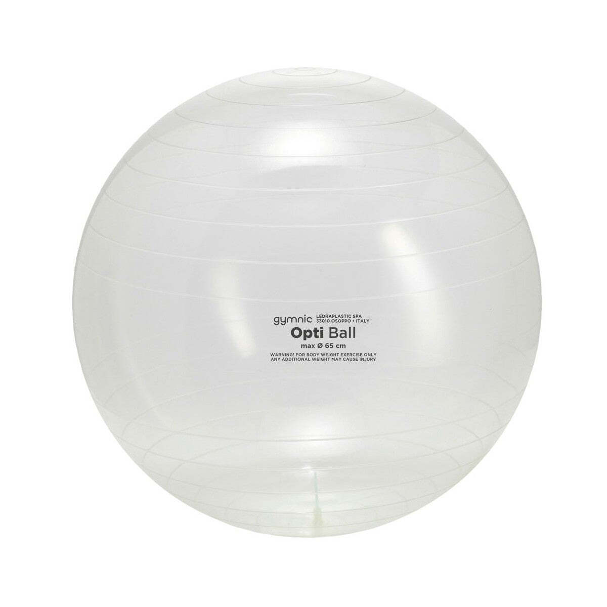 כדור פיזיו שקוף Gymnic Opti Ball 65 ס״מ