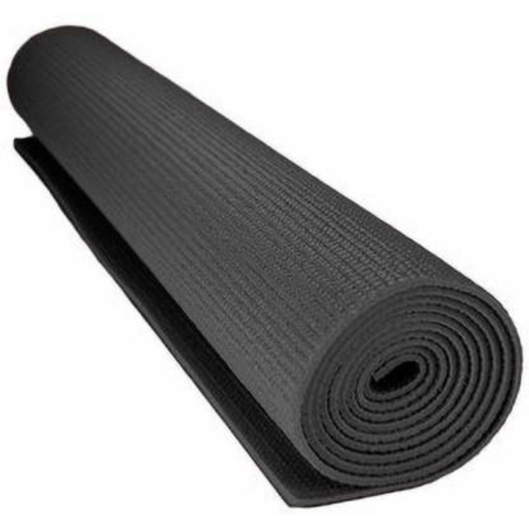 מזרן יוגה שחור ENERGYM עובי 6 מ״מ