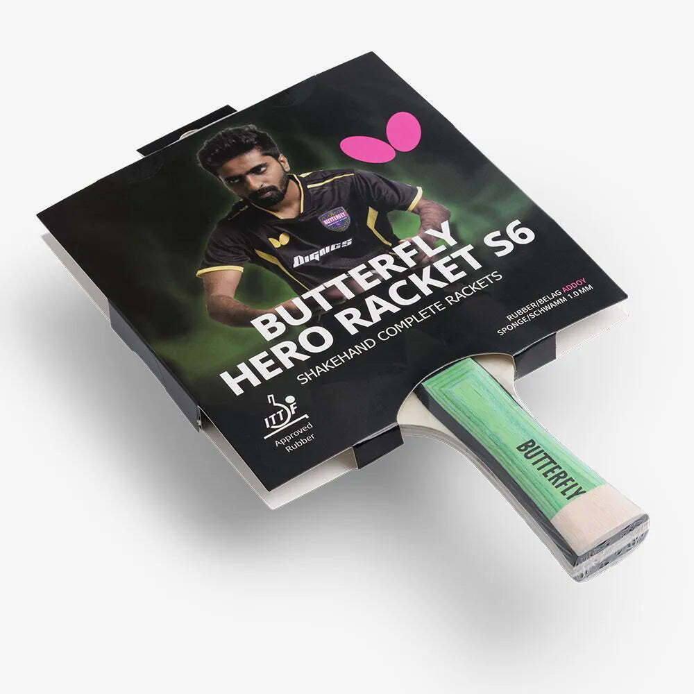 מחבט טניס שולחן Butterfly HERO Racket - S6 Gnanasekaran