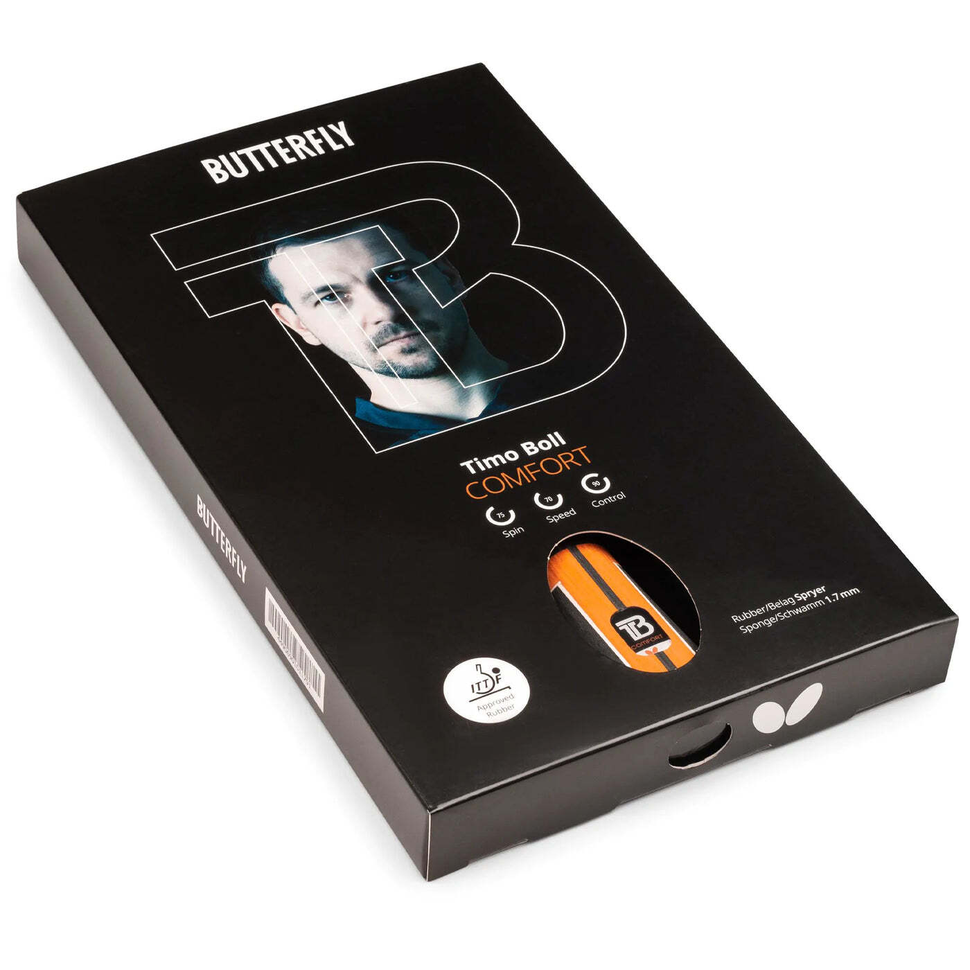מחבט טניס שולחן Butterfly Timo Boll Comfort