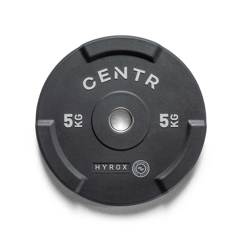 צלחת משקל תחרותית Centr x HYROX Interlocking Bumper Plate