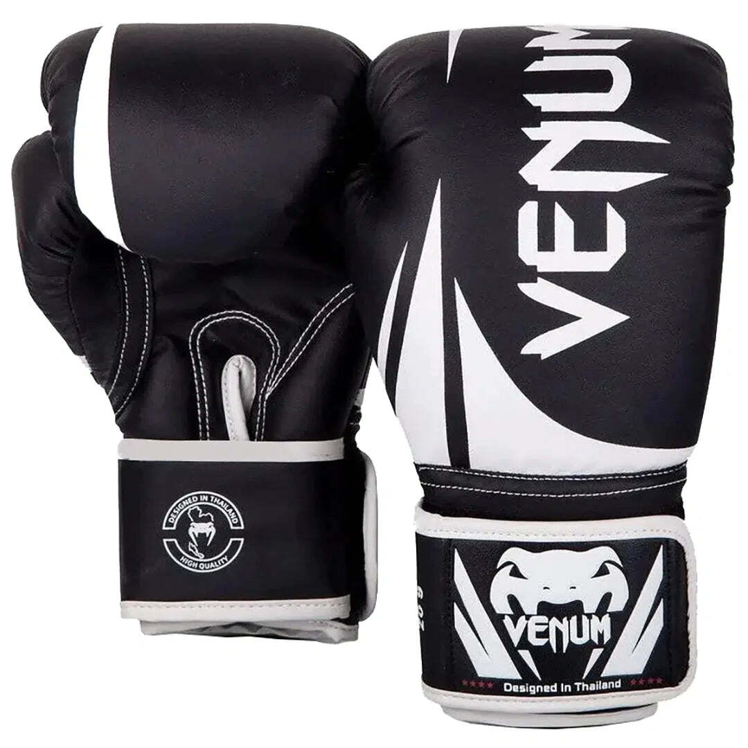 כפפות איגרוף לילדים Venum Challenger 2.0 Black-White