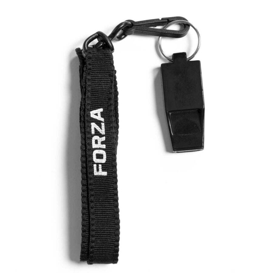 משרוקית שופטים FORZA Pro Whistle עם שרוך (12 יח')