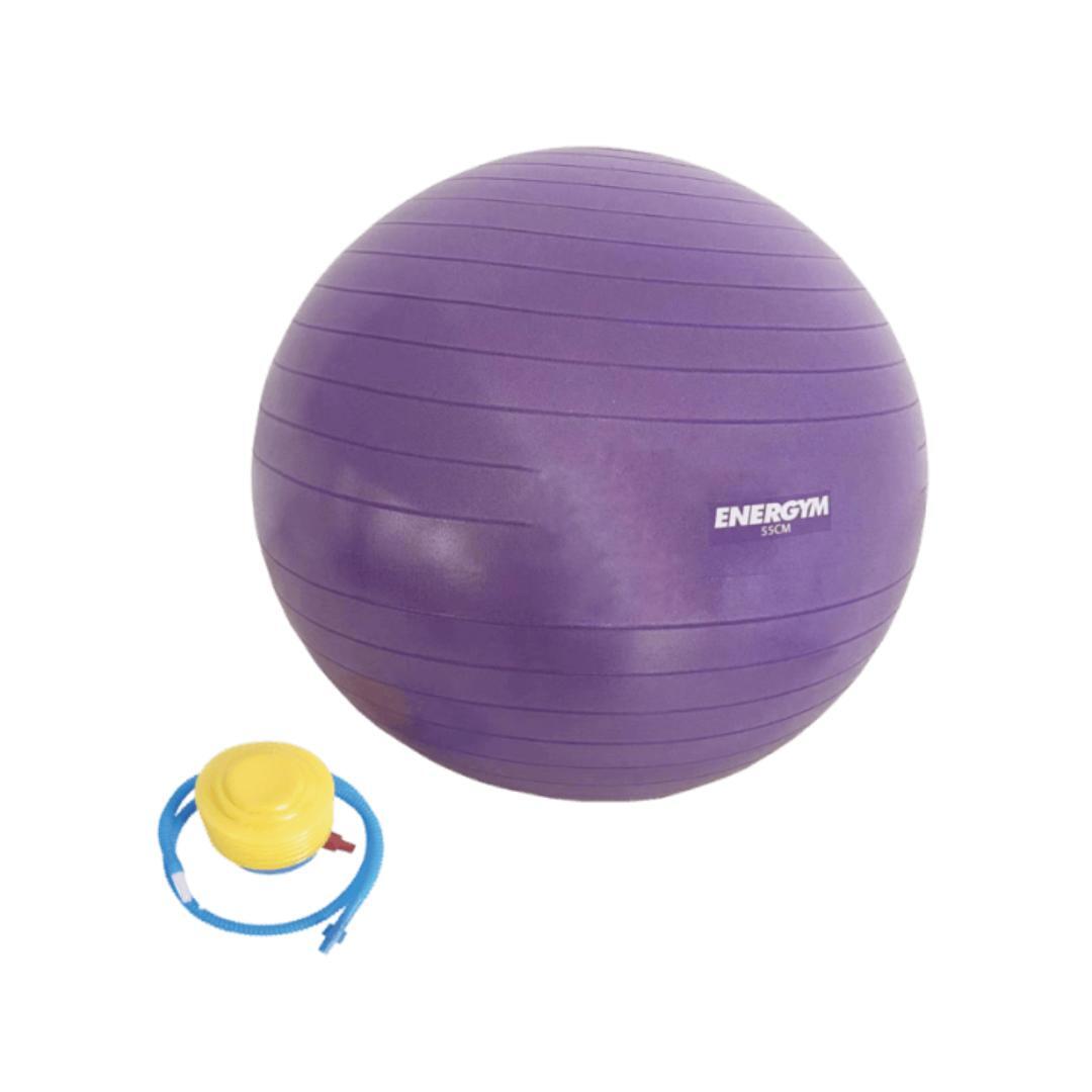 כדור פיזיו 55 ס"מ עם משאבה Energym