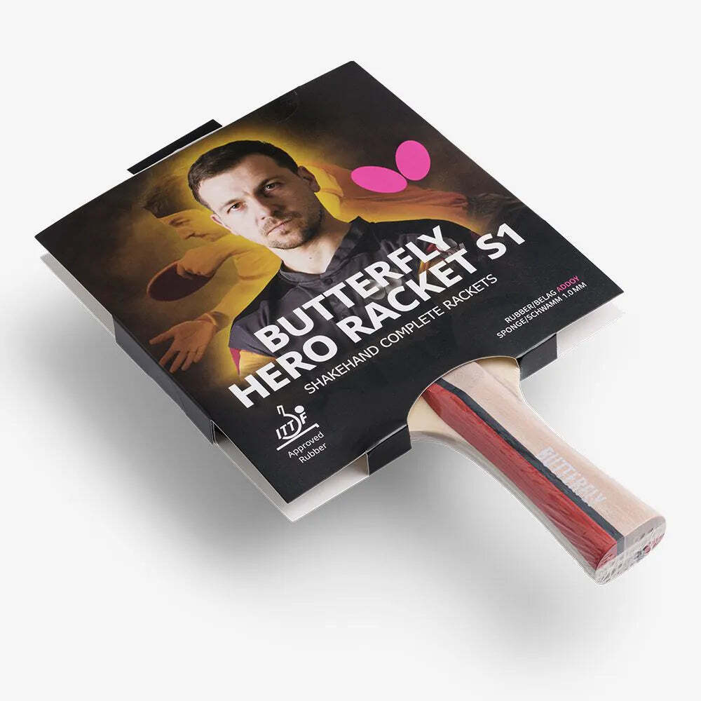 מחבט טניס שולחן Butterfly HERO Racket - S1 Timo Boll