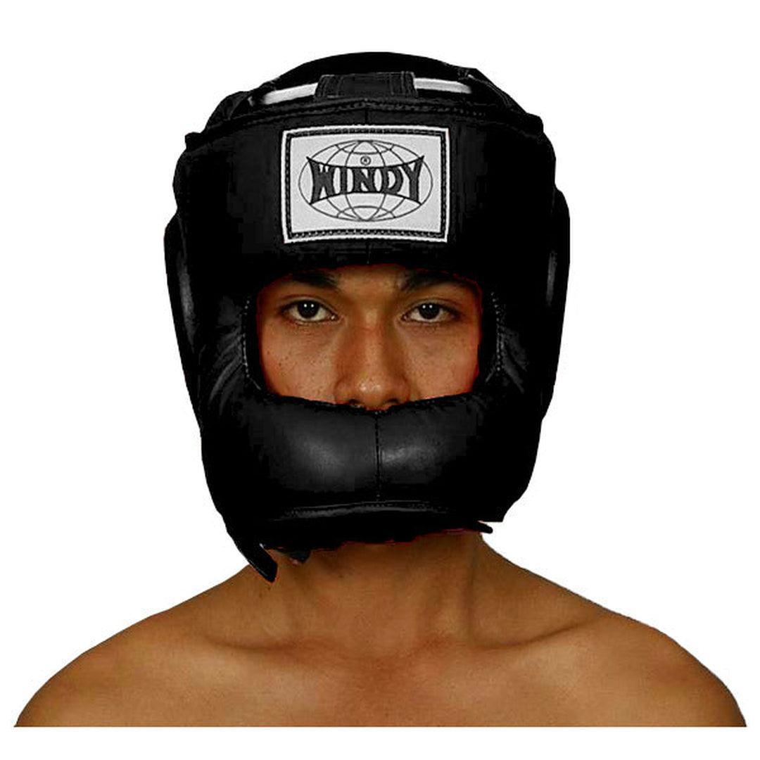 מגן ראש סגור עור Windy HPM Juggernaut