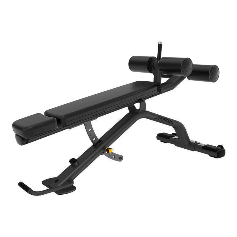 ספסל שיפוע שלילי מתכוונן Life Fitness