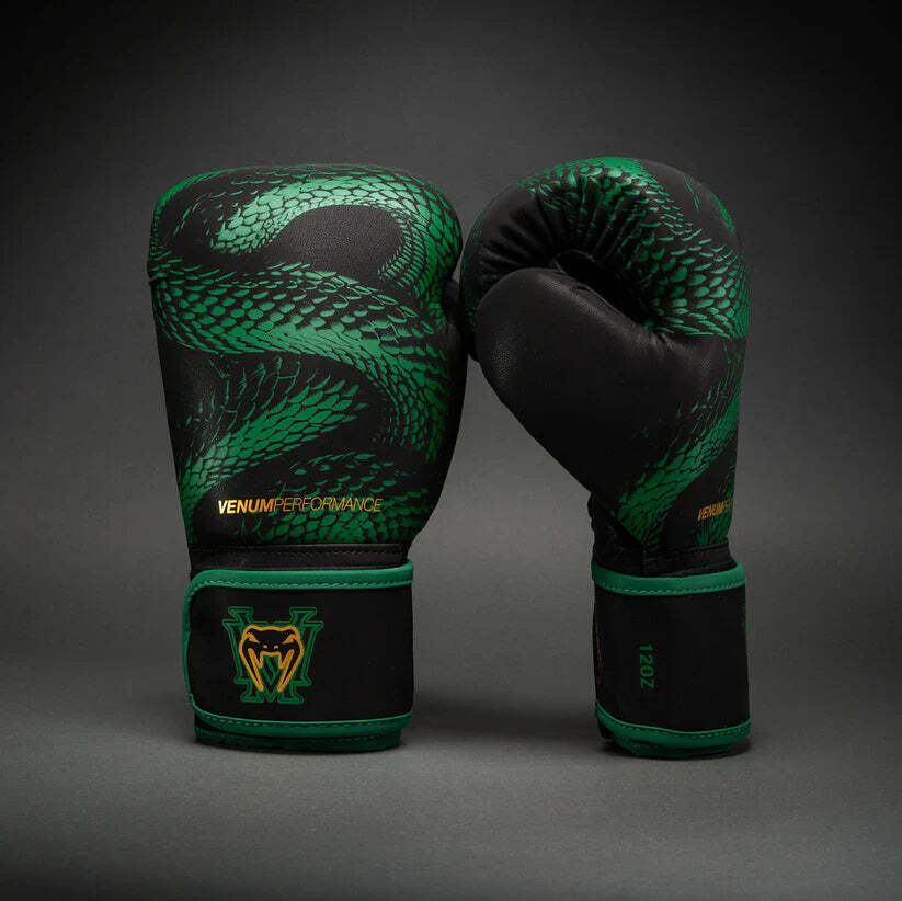 כפפות איגרוף Venum Matupa Black/Green/Gold