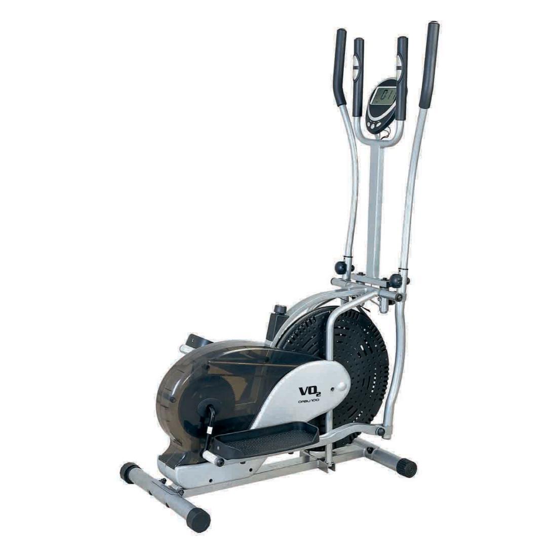 אליפטיקל VO2 Orbitrac Ultimate שקוף כסוף