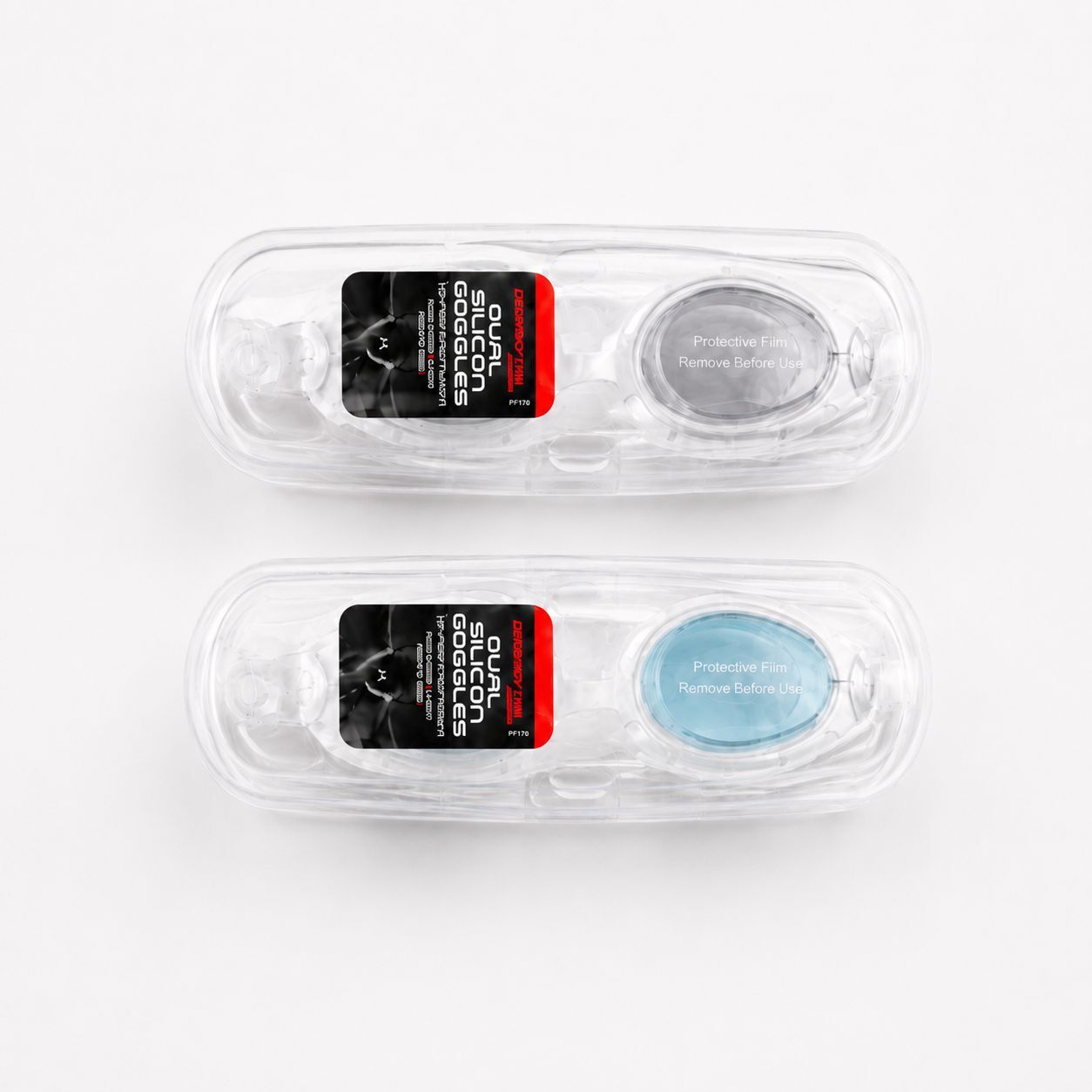 Energym משקפי שחייה סיליקון Liquid-Silicon Premium דגם oval100