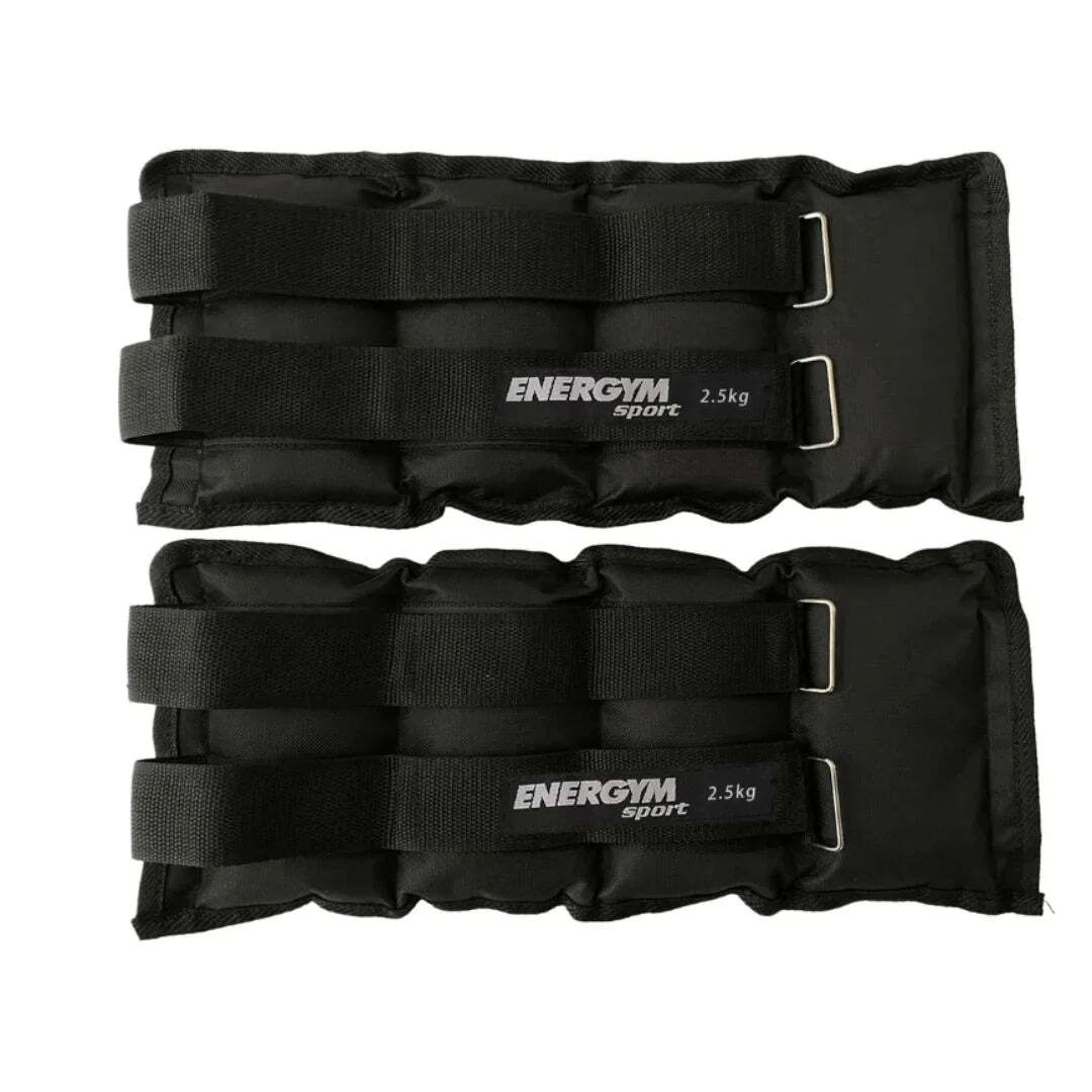 זוג משקולות קרסול ENERGYM 0.5-2.5 ק״ג