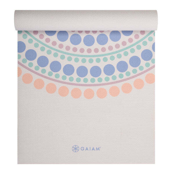 מזרן יוגה פרימיום 6 מ"מ Gaiam Rainbow Trance