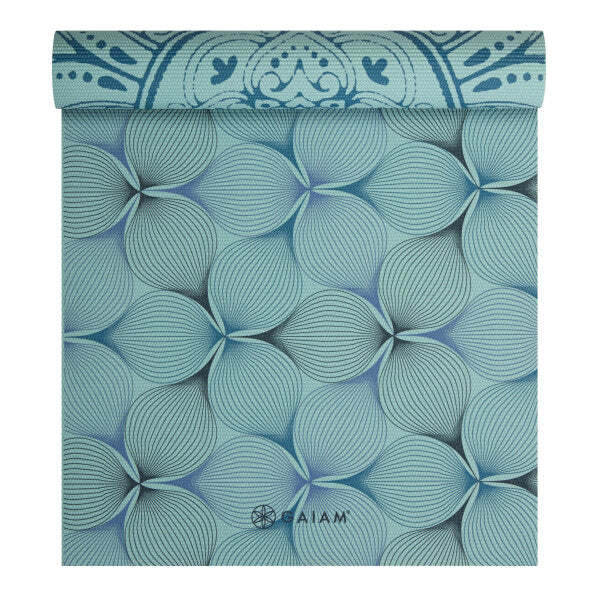 מזרן יוגה דו-צדדי Gaiam Reversible Printed Mandala Trance 6 מ"מ
