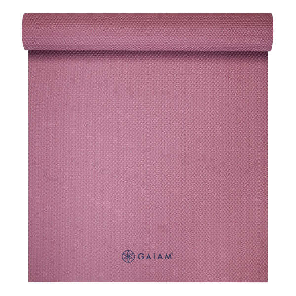 מזרן יוגה Gaiam Solid Rosy Pink 5 מ"מ