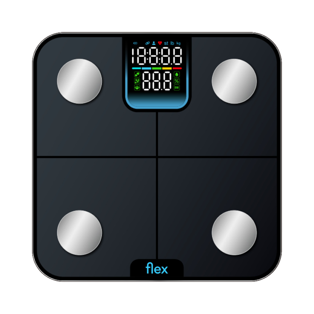 משקל חכם למדידת שומן גוף Flex Smart Body Fat Scales
