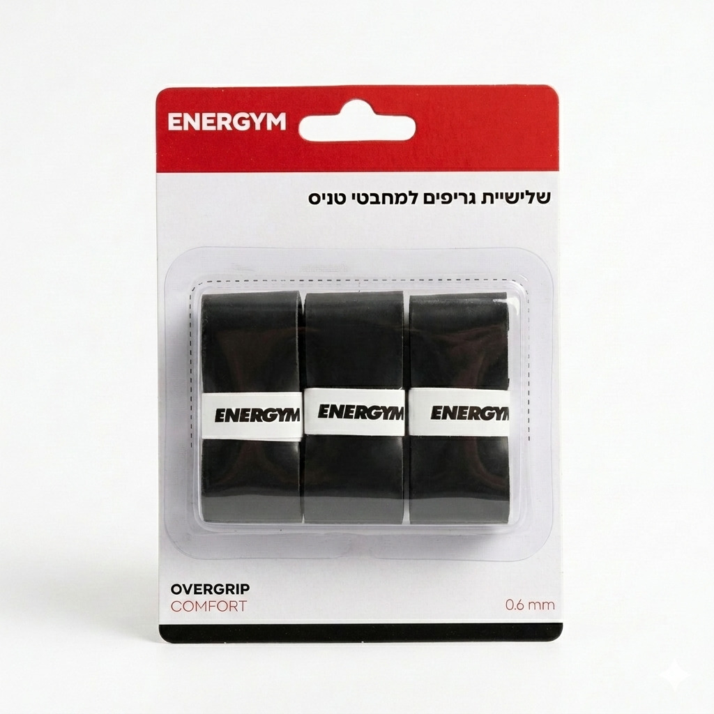 גריפ למחבט טניס Energym (3 יח')