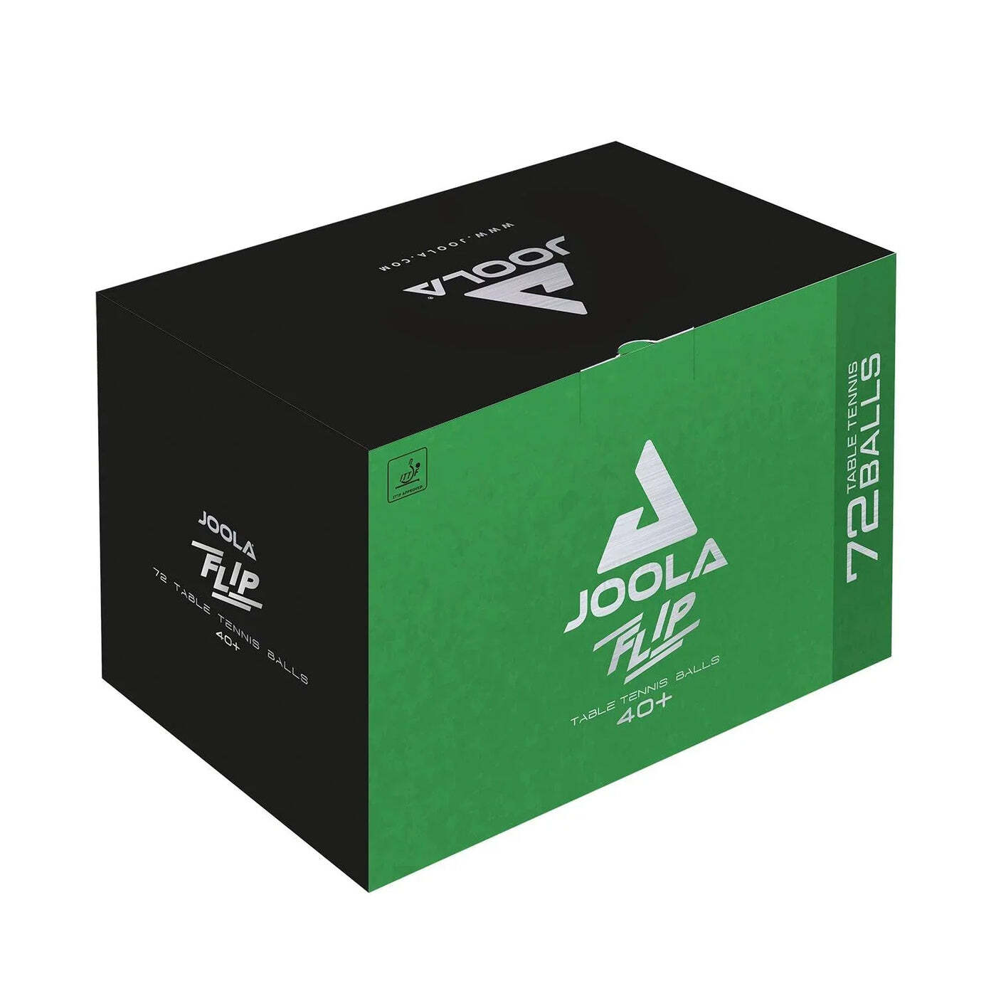 מארז 72 כדורי טניס שולחן Joola Flip 40+ לבן