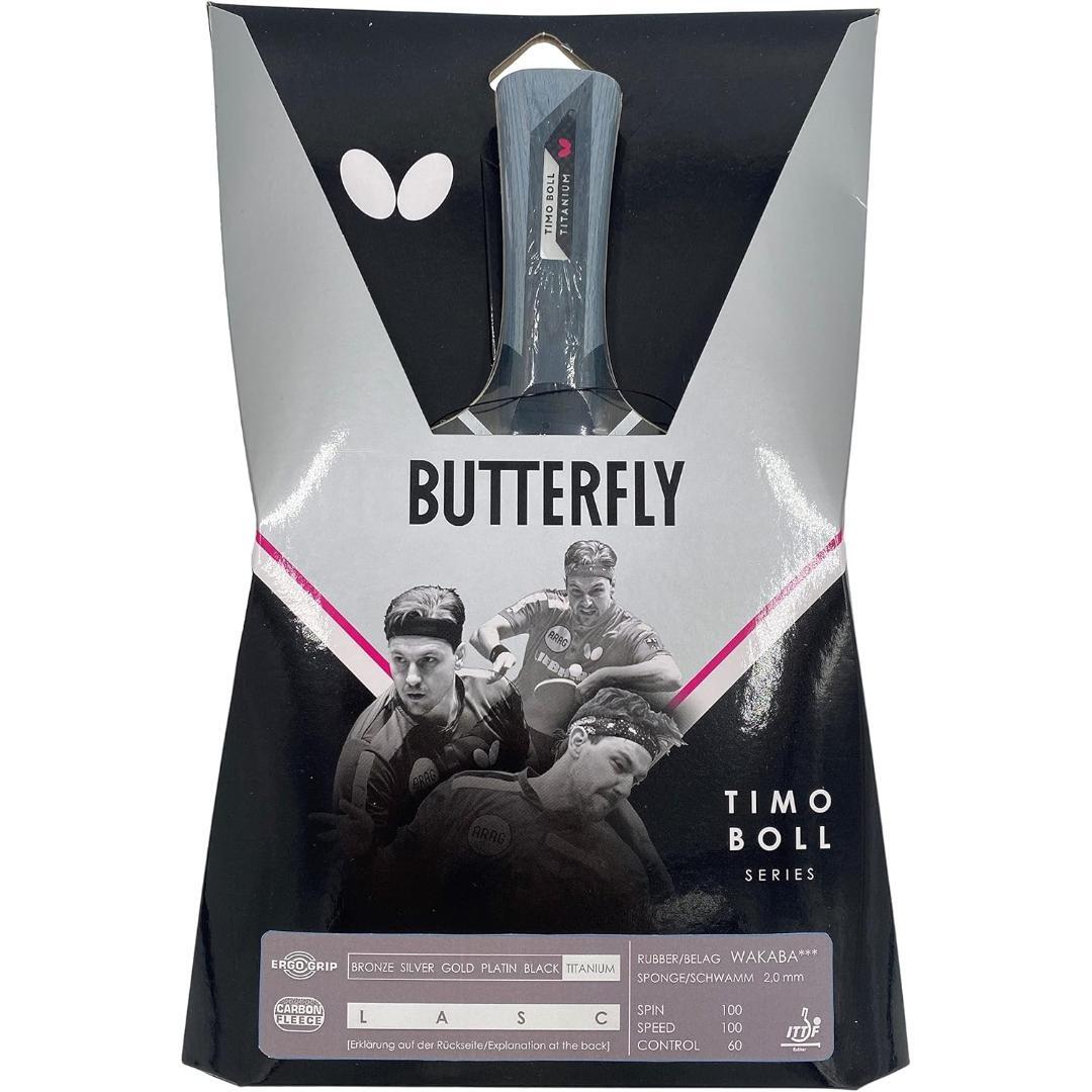 מחבט טניס שולחן Butterfly Timo Boll Titanium