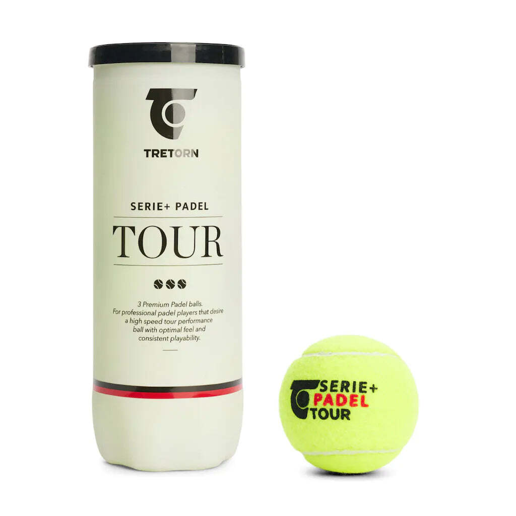 כדורי פאדל Tretorn Serie+ Padel Tour (3 יח')