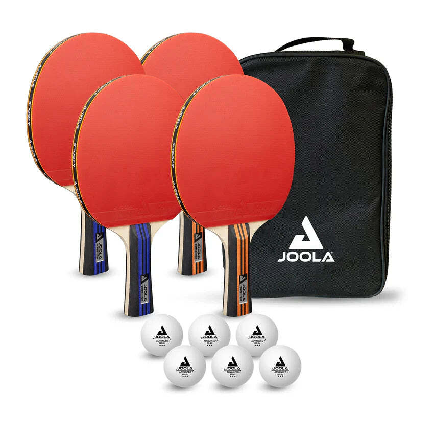 סט טניס שולחן Joola Family Advanced 4 מחבטים