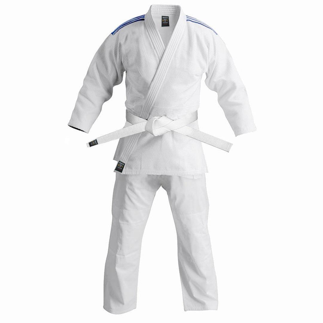 חליפת ג'ודו WHITE TIGER Trainer לבנה