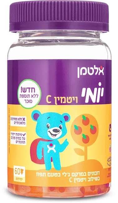 יומי ויטמין C ללא תוספת סוכר
